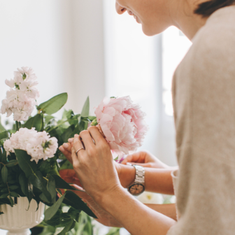 Altijd verse bloemen in huis